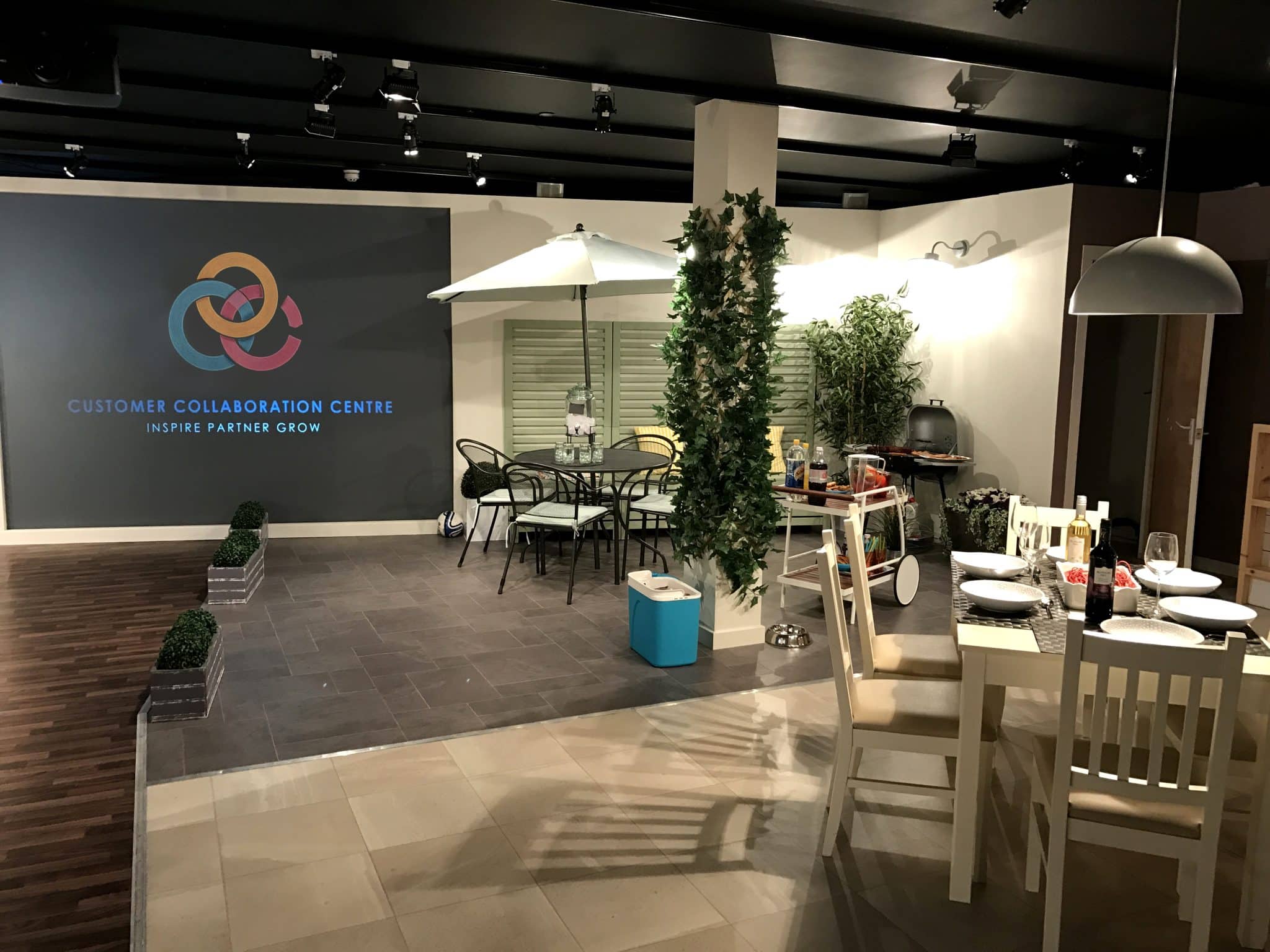 Home Consumption indoor and outdoor spaces